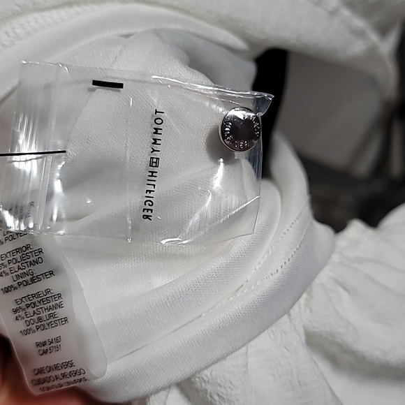 NWOT Tommy Hilfiger Textured Print Dress - Picture 4 of 7